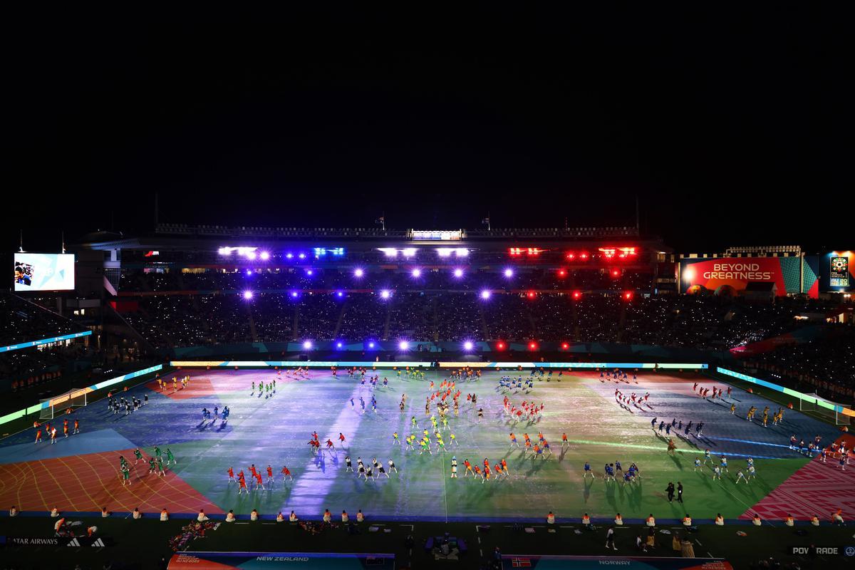 Ceremonia de inauguración del Mundial de Australia y Nueva Zelanda