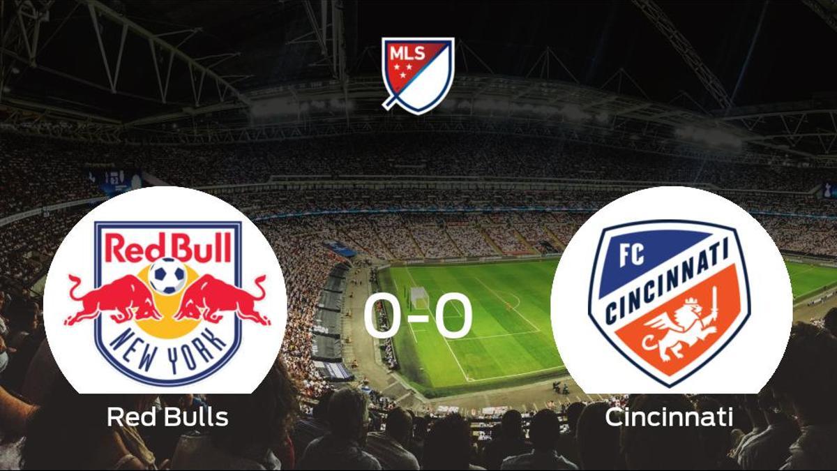 El New York Red Bulls y el Cincinnati concluyen su enfrentamiento en el Red Bull Arena sin goles (0-0)