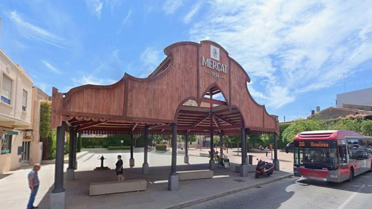 La Plaza España de Tavernes Blanques.
