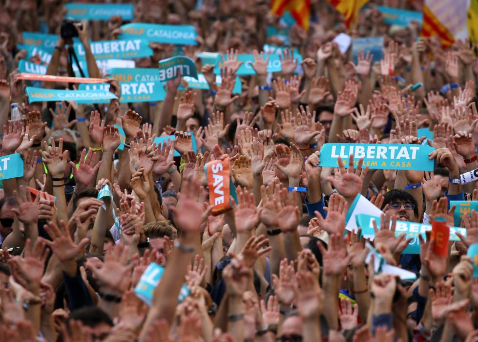 Manifestació a Barcelona