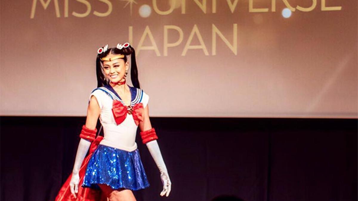 Yuumi Kato durante su participación en Miss Universo Japón 2018.