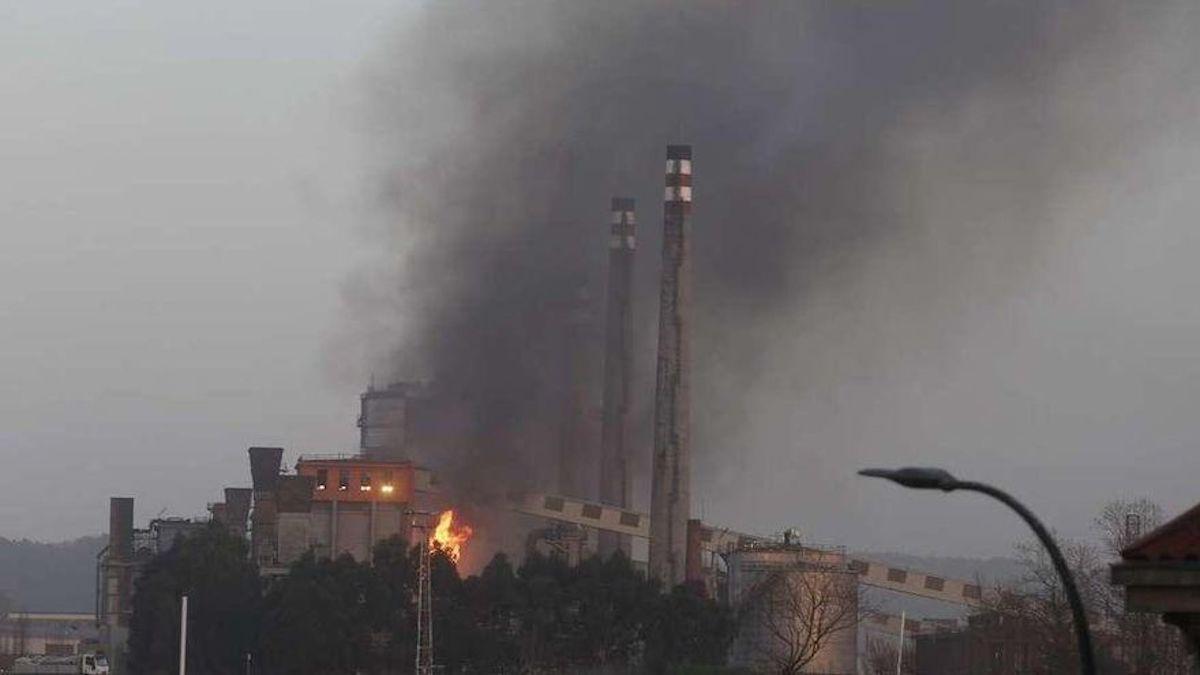 Contaminación en Avilés.