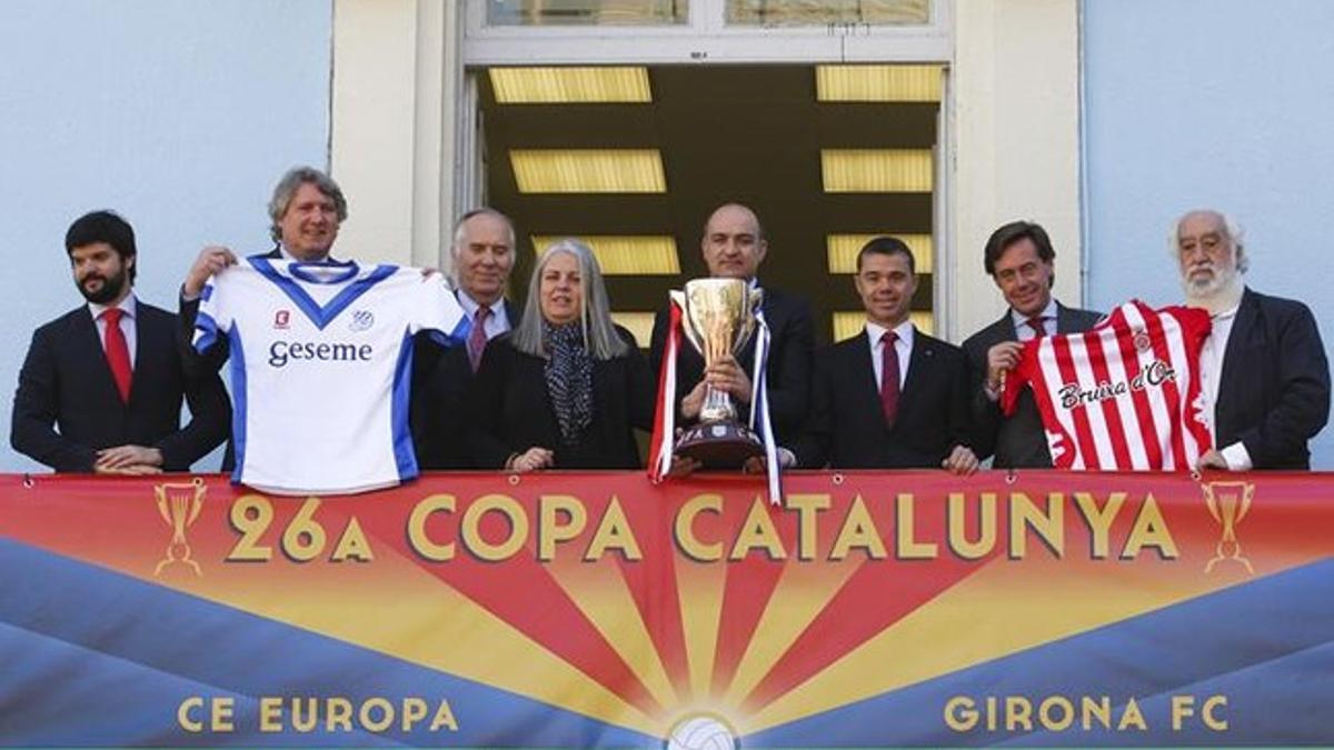 La Copa Catalunya se presentó en el distrito de Gràcia