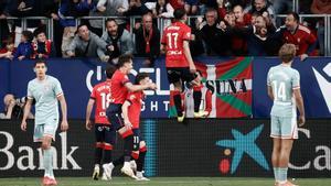 Osasuna - Atlético de Madrid: El gol de Budimir