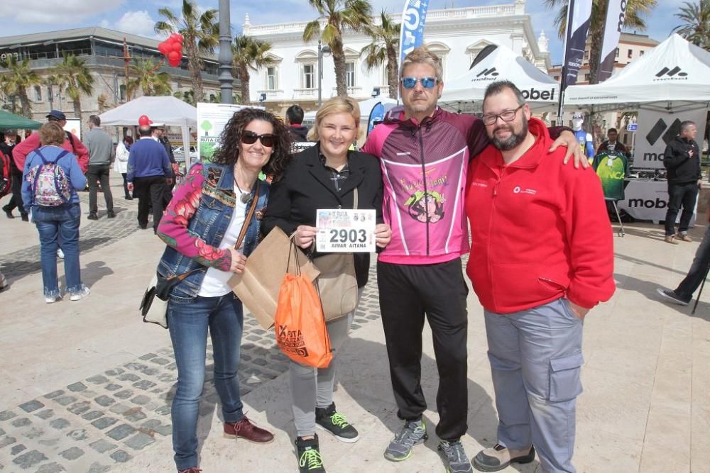 Entrega de dorsales para la Ruta de las Fortalezas de Cartagena