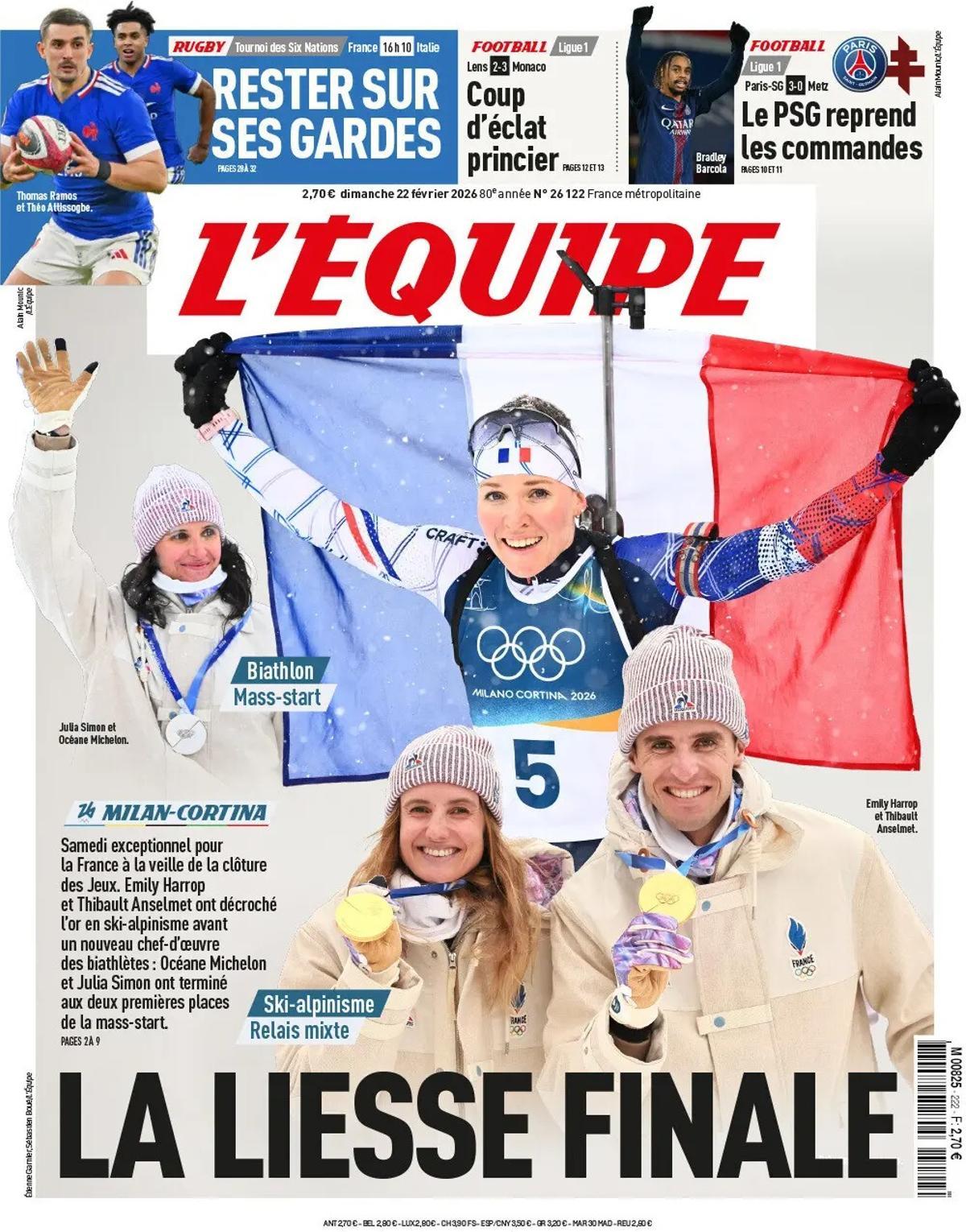 Las portadas de la prensa deportiva de hoy