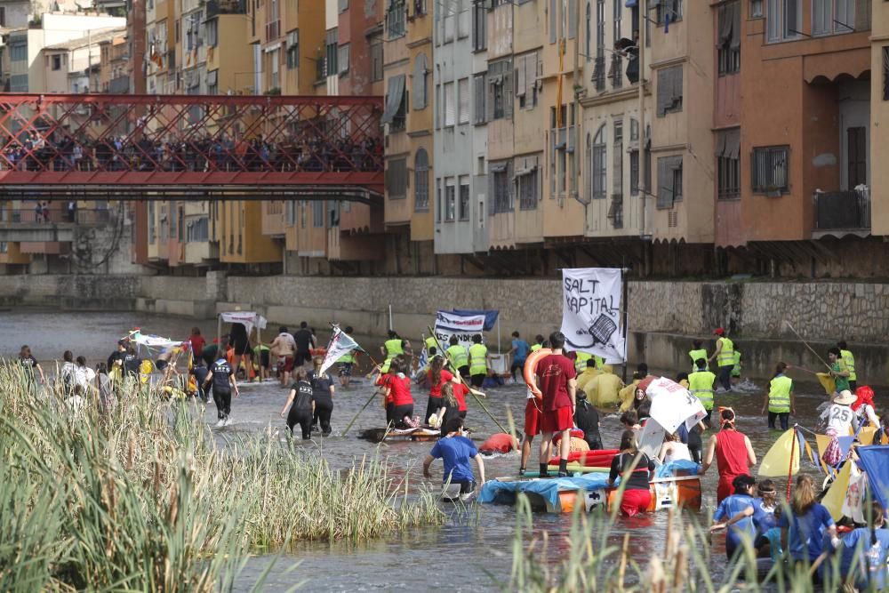 Baixada d''andromines pel riu Onyar