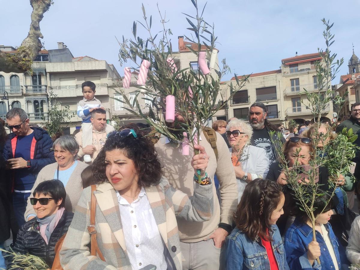 Así se vivieron la bendición de los ramos y la procesión de la Borriquilla Así se vivieron la bendición de los ramos y la procesión de la Borriquilla