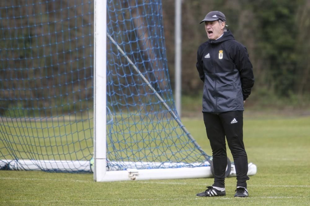 Entrenamiento del Real Oviedo