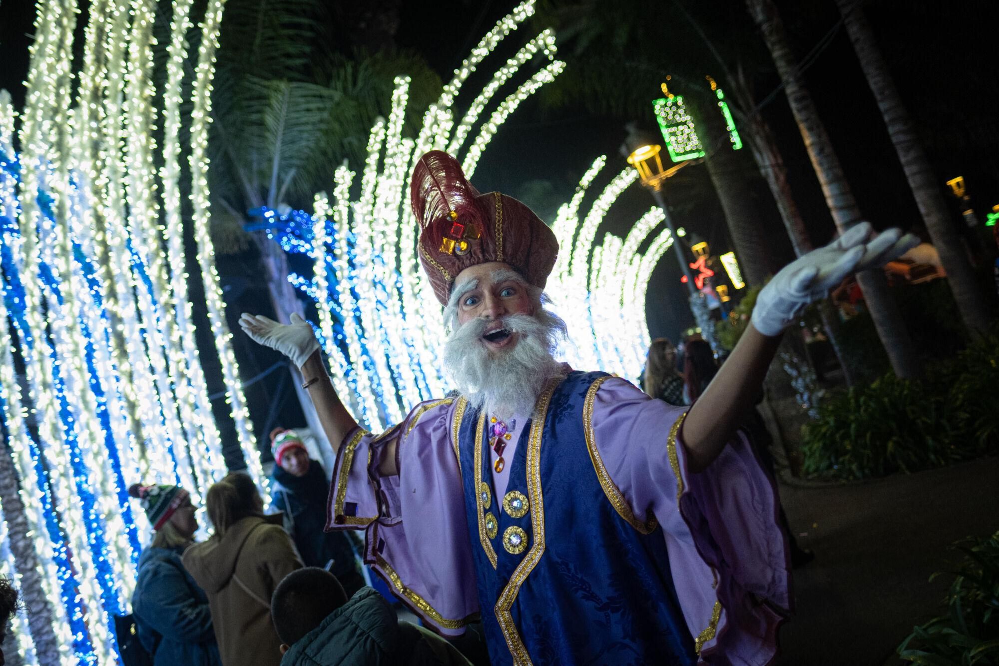 Campamento Real de Sus Majestades los Reyes Magos de Oriente en La Laguna 