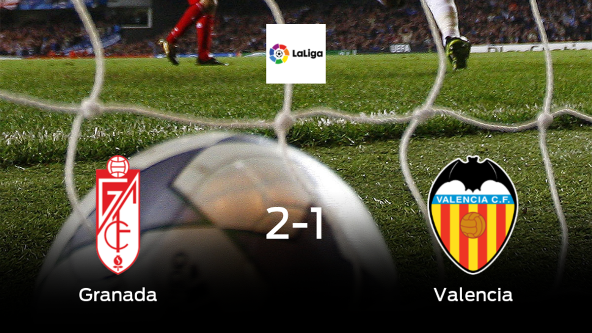 El Granada logra una ajustada victoria en casa frente al Valencia (2-1)