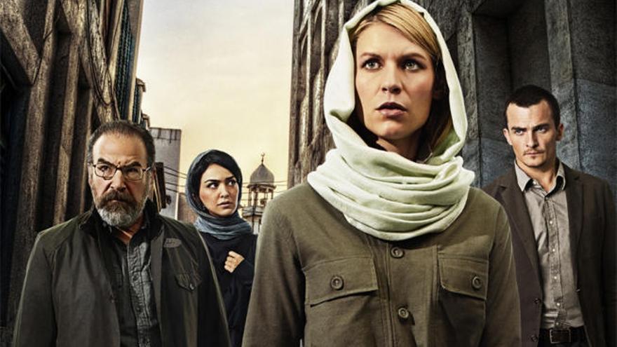 Protagonistas de la serie de televisión &quot;Homeland&quot;. // FdV