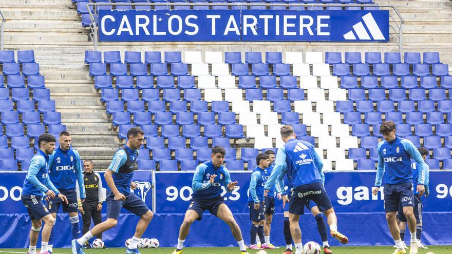 Un matiz en el sistema y cambios en el medio del campo: este es el posible once del Oviedo
