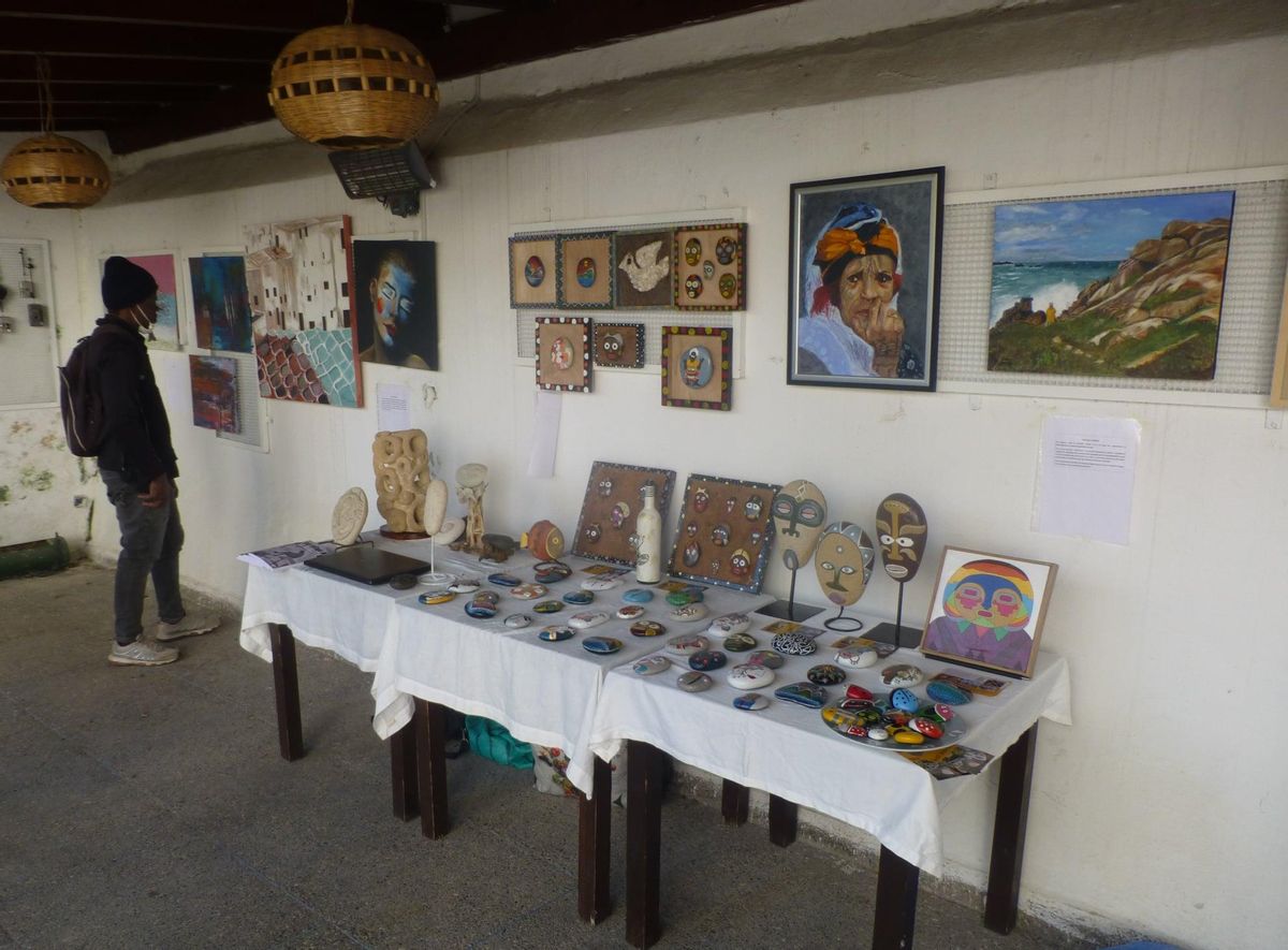 Exposición de Black Painters Tanger