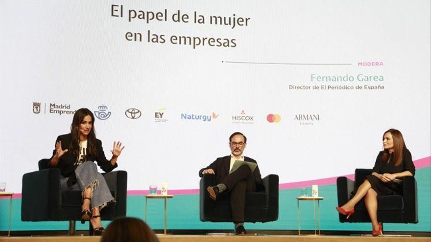 Begoña Villacís, vicealcaldesa de Madrid; Fernando Garea, director de El Periódico de España y Victoria Gámez Simarro, Directora de Soluciones Tecnológicas de Naturgy.
