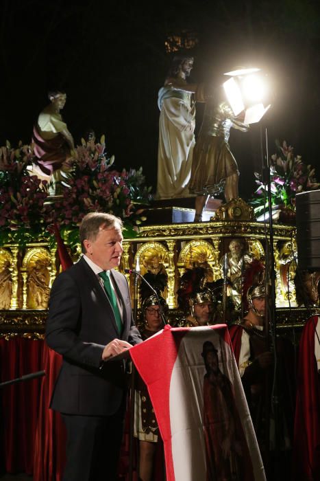 Liberación de la presa indultada en la Semana Santa de Gandia