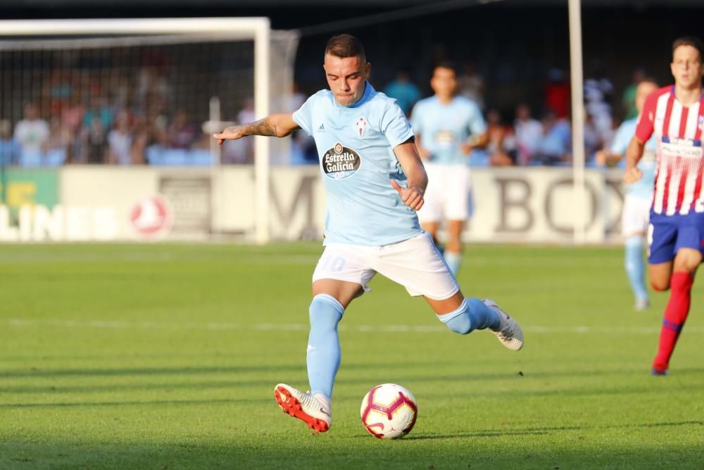 Intensidad a flor de piel en el duelo entre celestes y rojiblancos en el estadio de Balaídos.