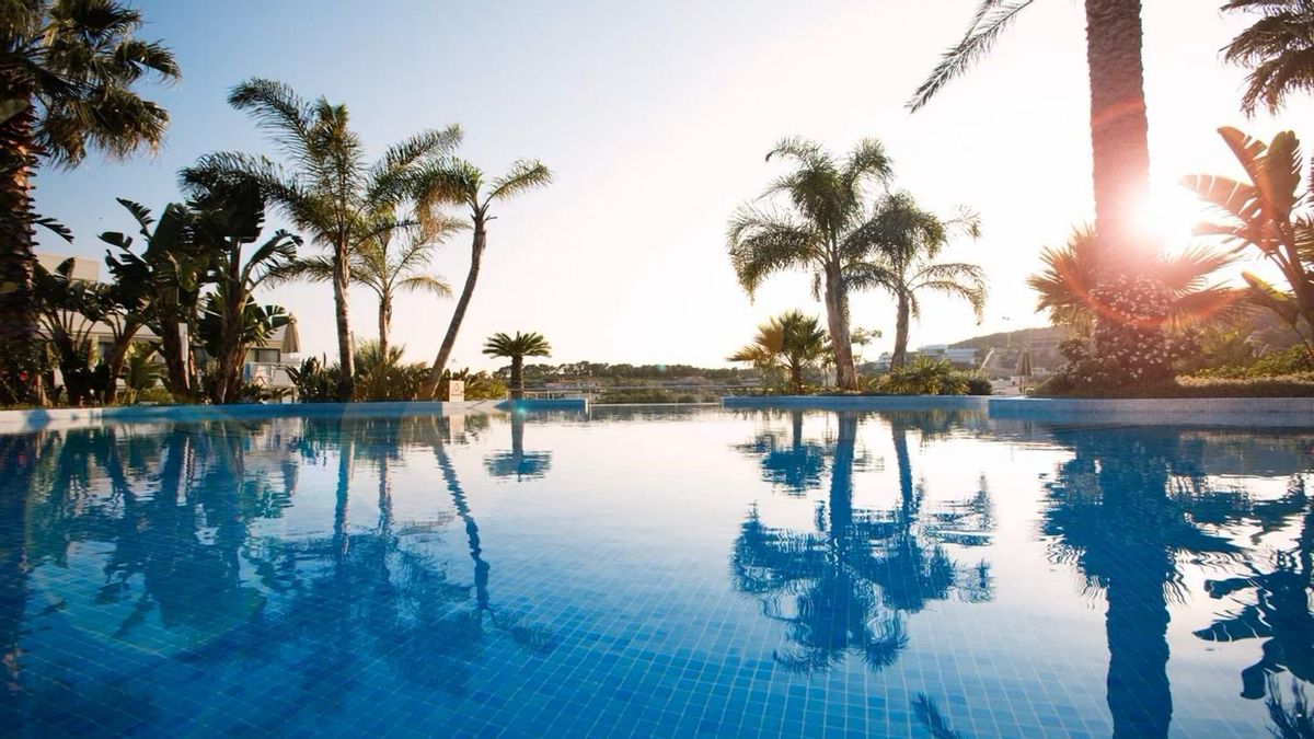 Piscina del Eurostars Sitges.