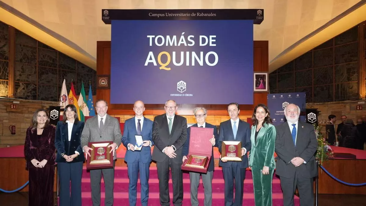 La UCO entrega los premios Tomás de Aquino 2026 y otorga la Medalla de Oro al Reina Sofía por su 50º aniversario