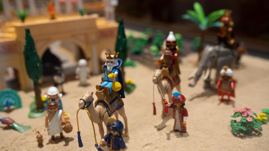 Belén de Playmobil en el Museo Etnográfico