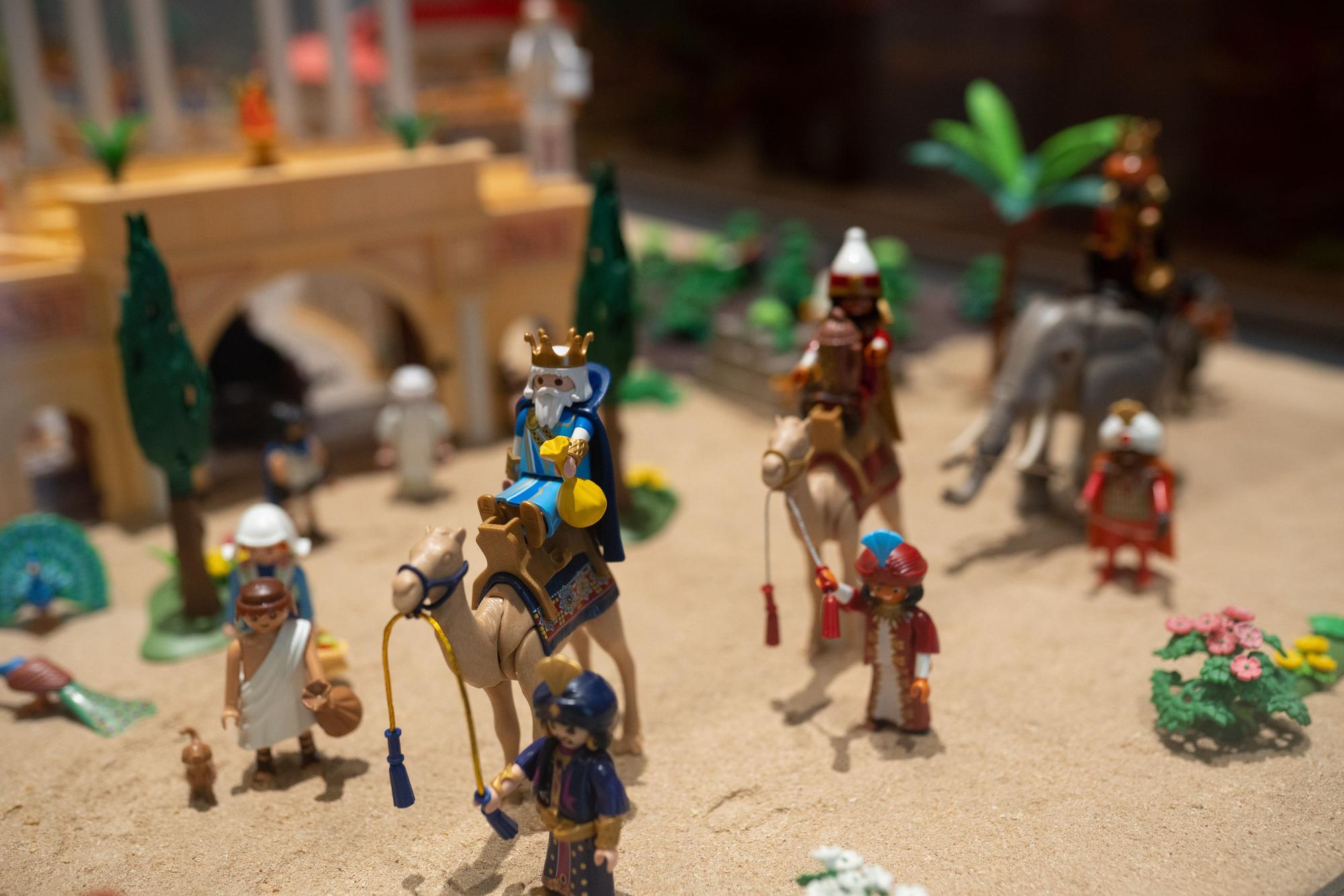 Belén de Playmobil en el Museo Etnográfico