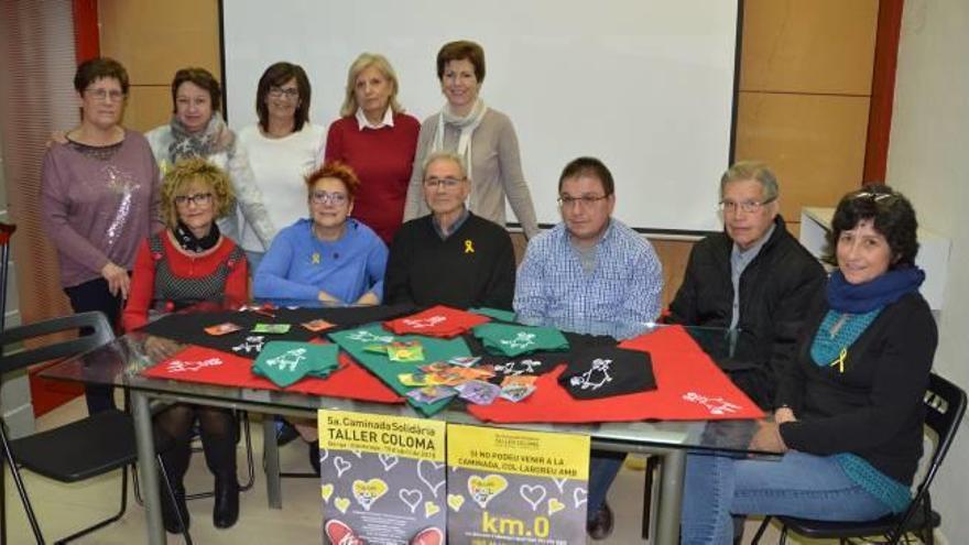 Presentació de la caminada solidària del Taller Coloma