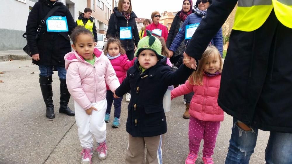 Marcha solidaria en San José Obrero