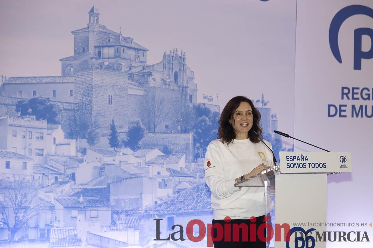 Así ha sido la visita de Isabel Díaz Ayuso a Caravaca de la Cruz