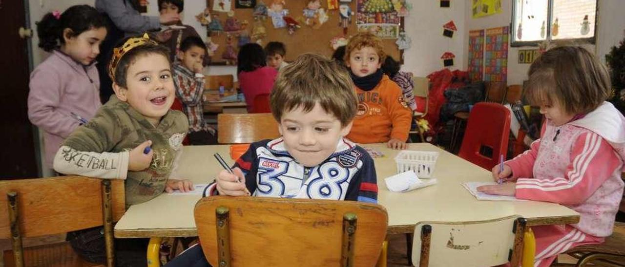 Actividad extraescolar en el CEIP Xesús Golmar de Lalín, en imagen de archivo. // Bernabé/Javier Lalín