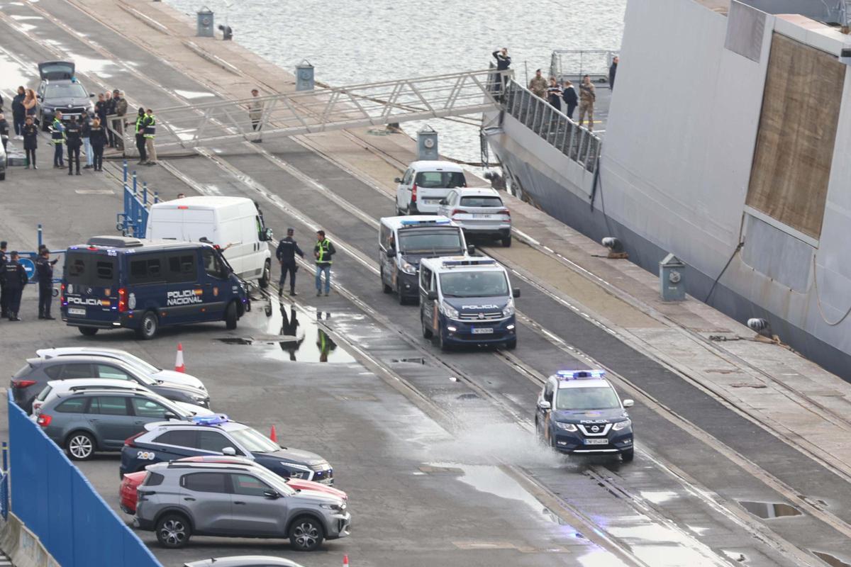 Varios detenidos en una operación antidroga en el puerto de A Coruña