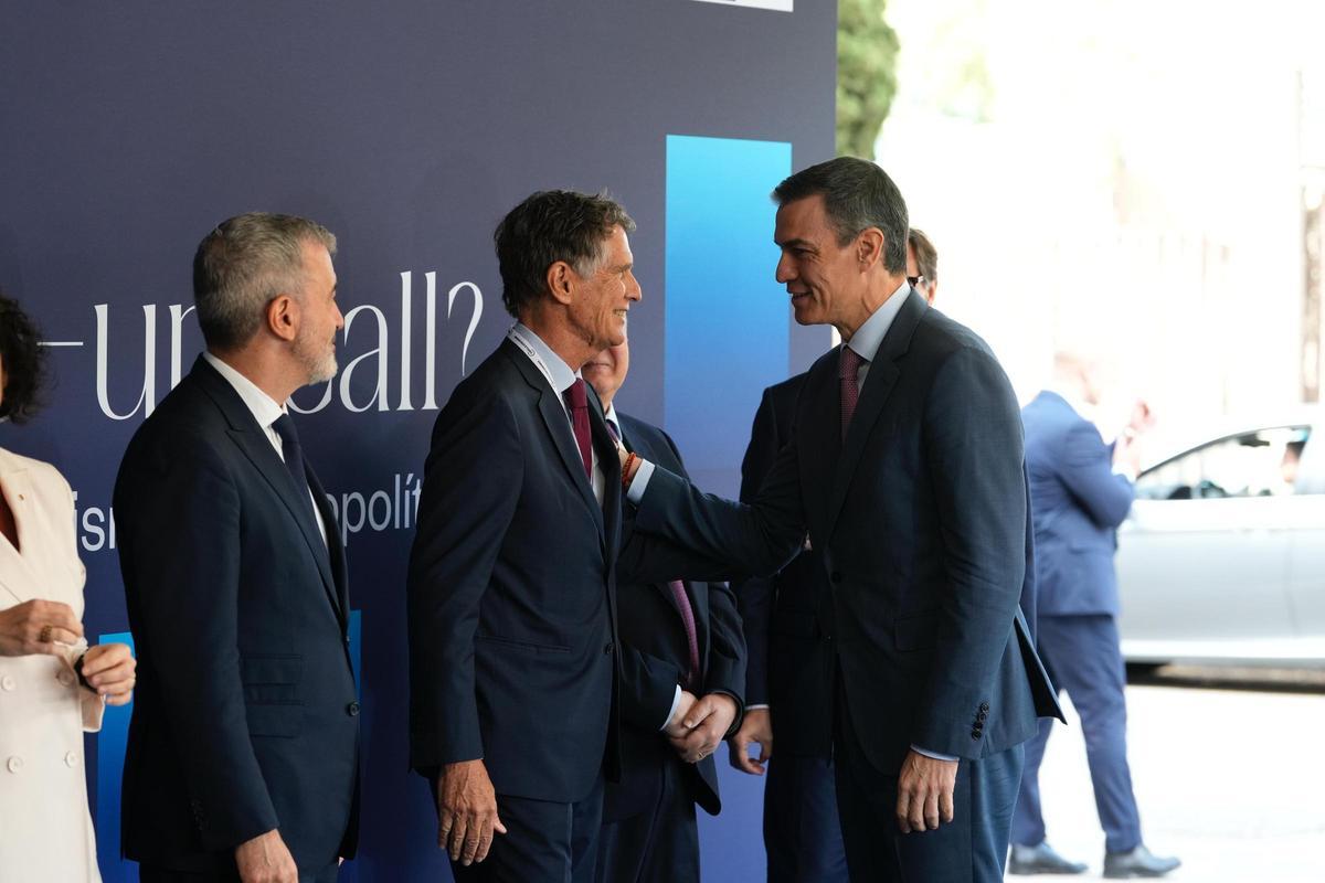 Intervención de Pedro Sánchez en el Cercle dEconomia