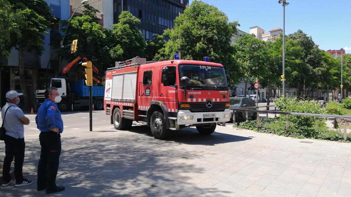 Evacuen els treballadors de la seu de Generalitat de Girona per una alarma d'incendi