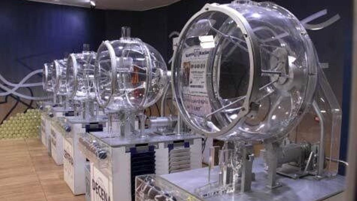 Bombos del Sorteo de "El Niño".