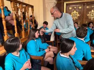 Celebración del Miércoles de Ceniza en los jesuitas de Gijón (en imágenes)