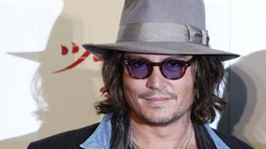 El actor Johnny Deep