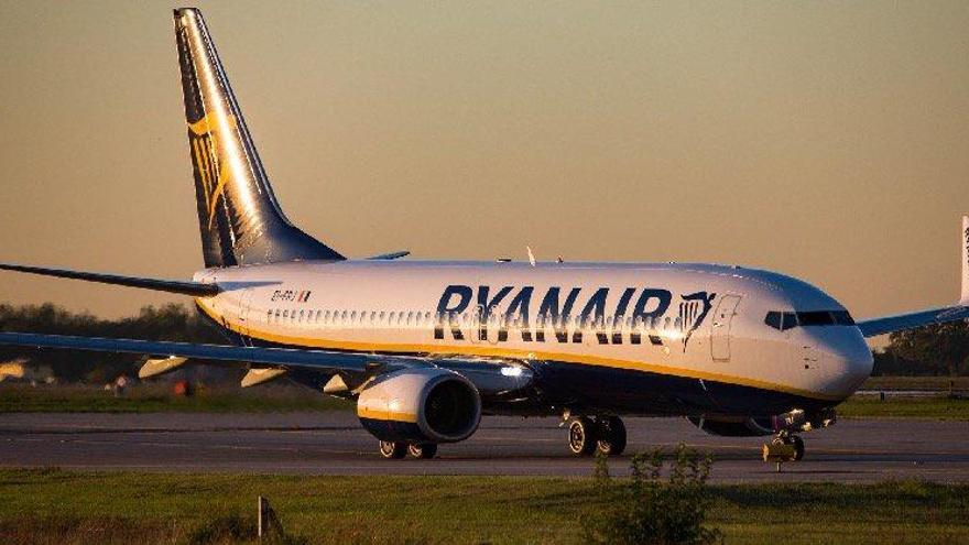 Avión de Ryanair