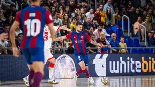 Barça - Jimbee Cartagena: en directo, hoy: primer partido del play-off de la Liga de fútbol sala
