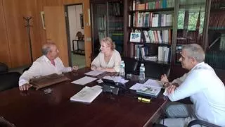 El alcalde de Galende y la delegada de la Junta abordan los temas más urgentes para el municipio