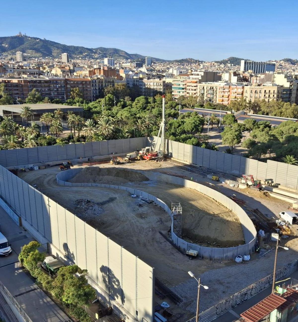 Les obres de l’L8 de Ferrocarrils acumulen 10 mesos de retard