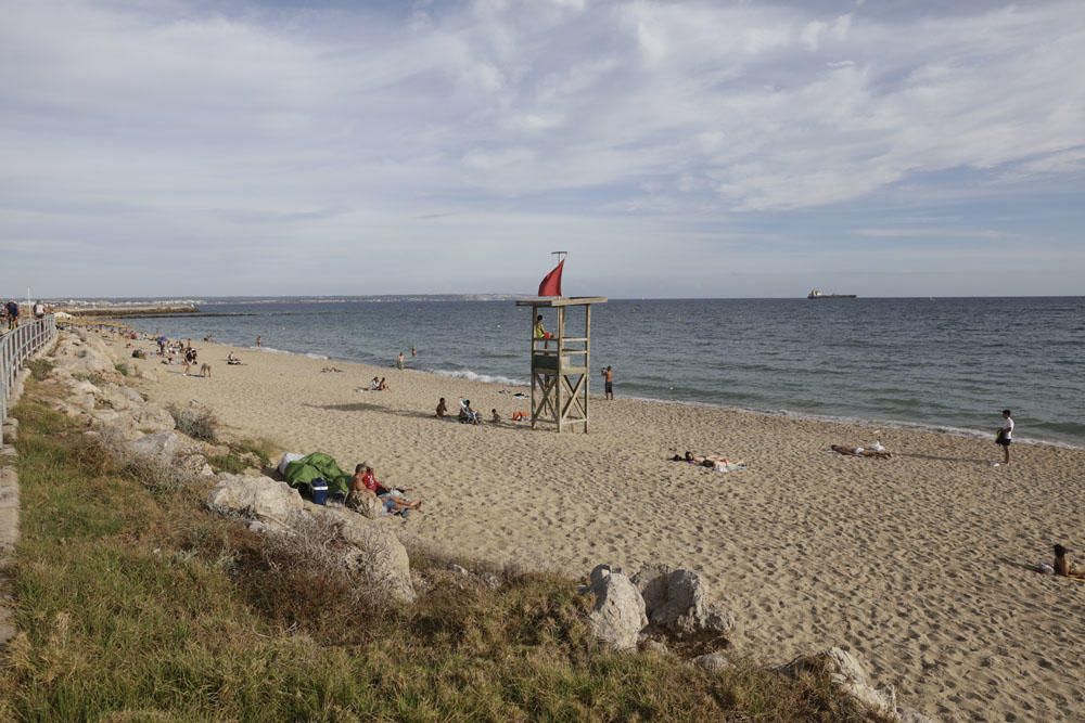 Bandera roja en Can Pere Antoni por vertidos de aguas fecales