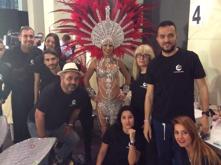 Preparativos para la Gala de la Reina del Carnaval