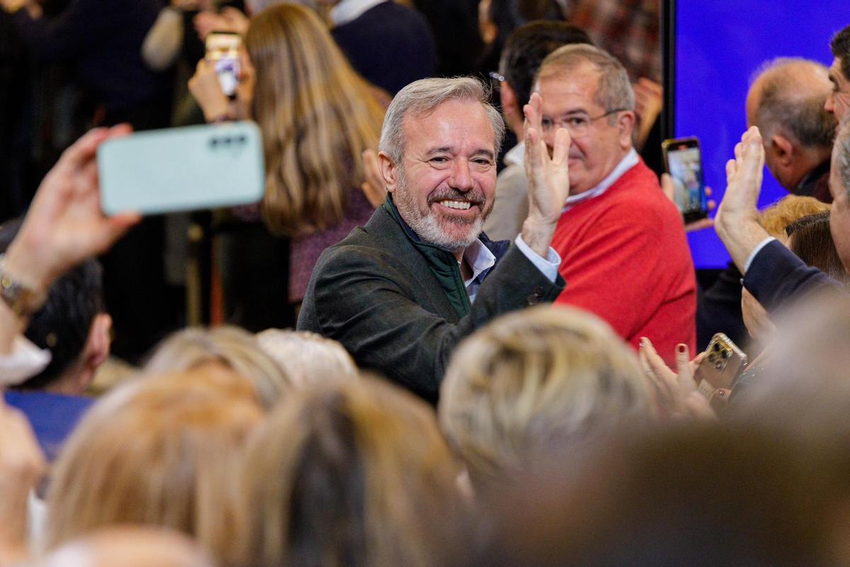 El líder del PP en Aragón, Jorge Azcón.