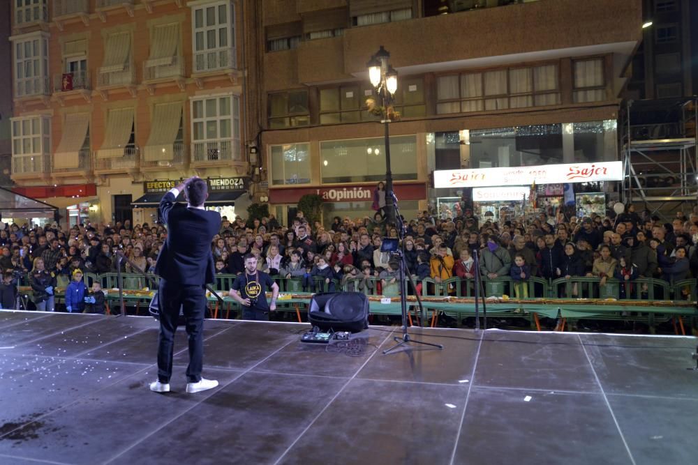 Roscón para todos en la Plaza del Ayuntamiento de Cartagena