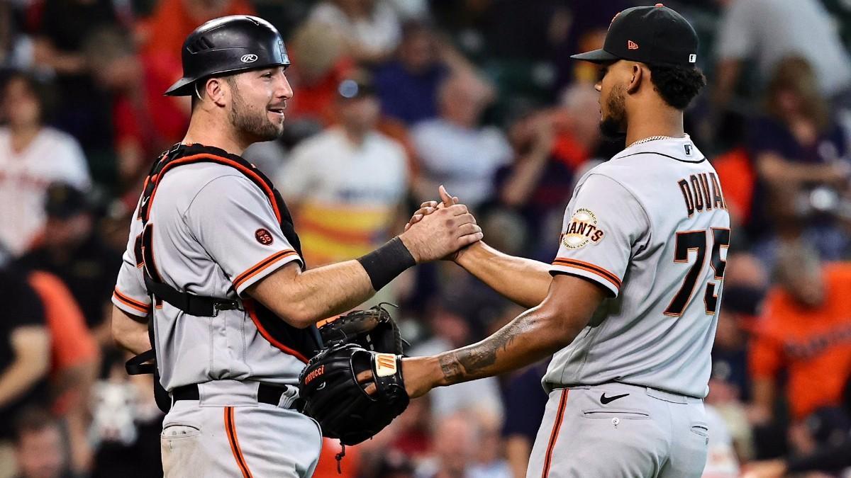 Imagen de un partido de los SF Giants