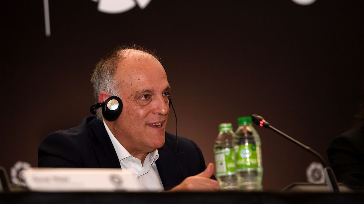 Javier Tebas, presidente de LaLiga