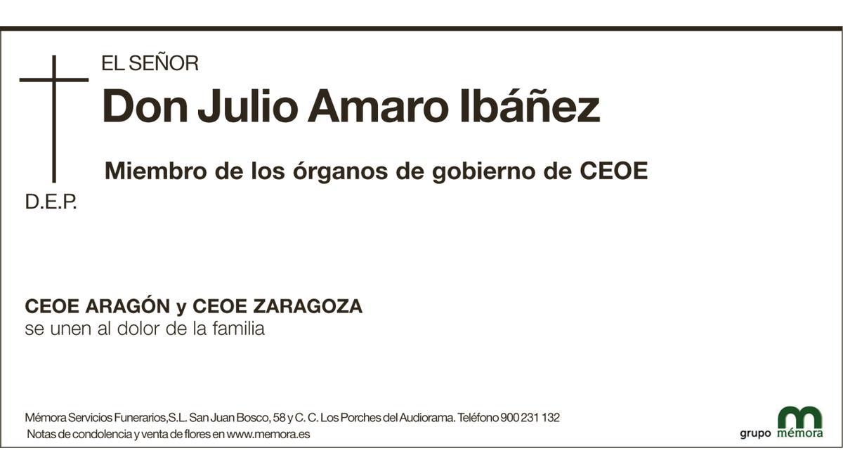 Julio Amaro Ibáñez