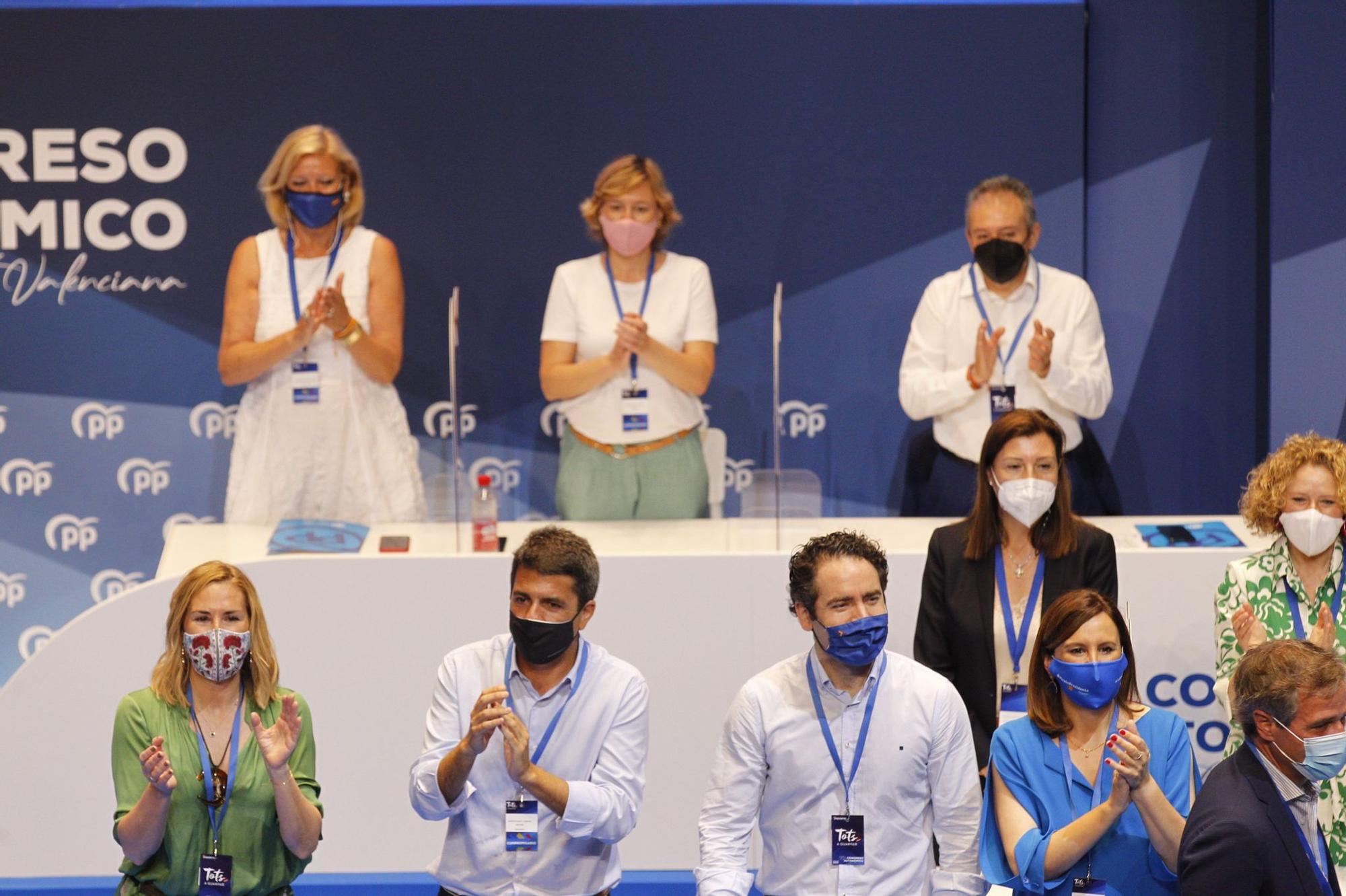 Las imágenes del congreso regional del PP celebrado en el Palau de Les Arts Reina Sofía