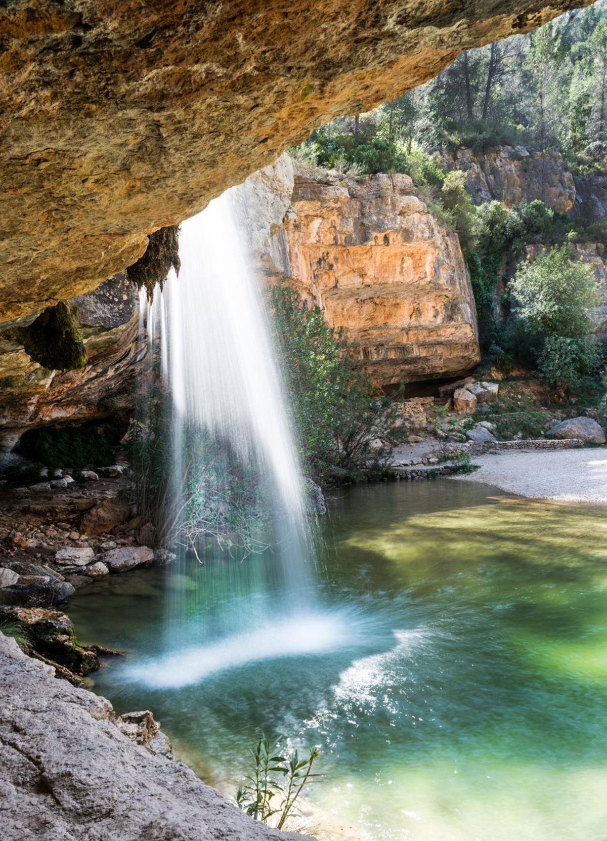 Un paraíso escondido a 45 kilómetros del Mediterráneo.