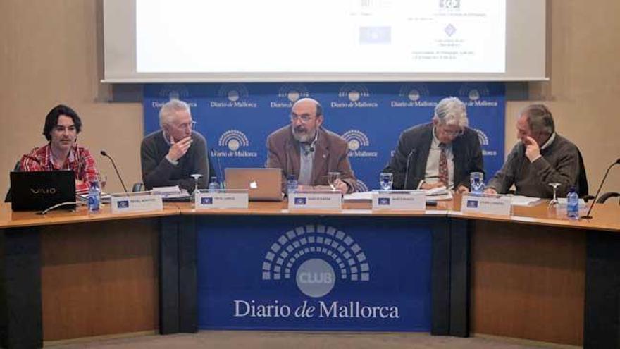 Daniel Adrover, Pere Carrió, Ramon Bassa, Martí Teixidó y Jaume Corbera.