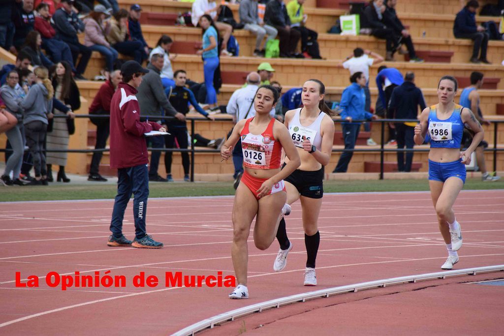 Regional absoluto y sub-23 de atletismo en Lorca